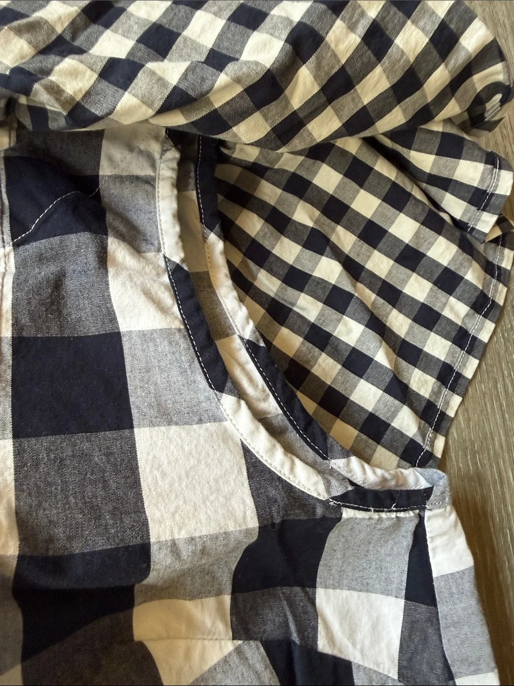 J.Crew Factory Women's One-Shoulder Ruffle Poplin Tank - Picture 12 of 13